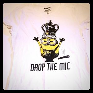 minions tee shirt size L